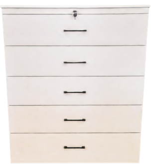 5 drawer A4 container filing